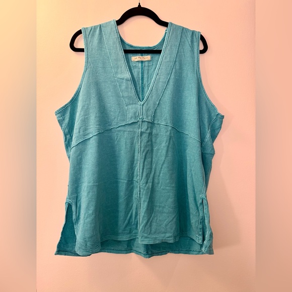 NWOT Free People We The Free Mocha Tank - Picture 6 of 8